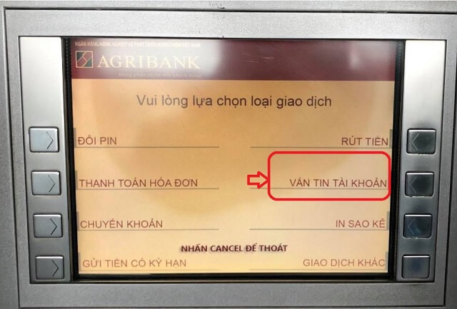 Cách sử dụng thẻ ATM Agribank lần đầu