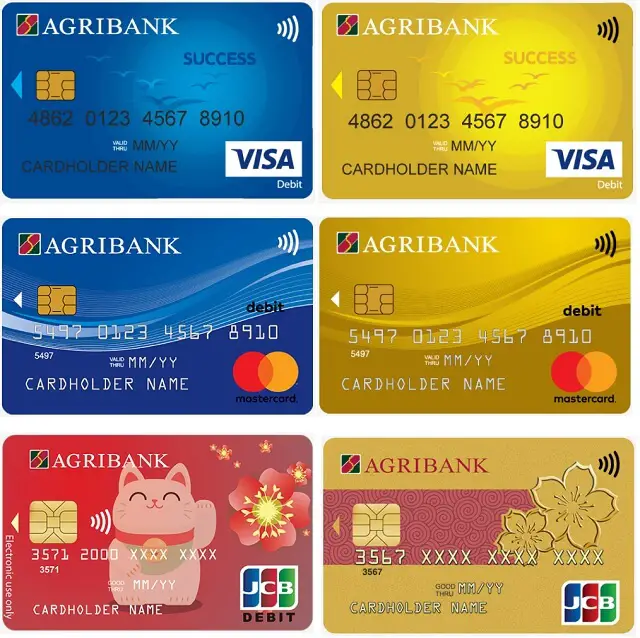 thẻ visa agribank