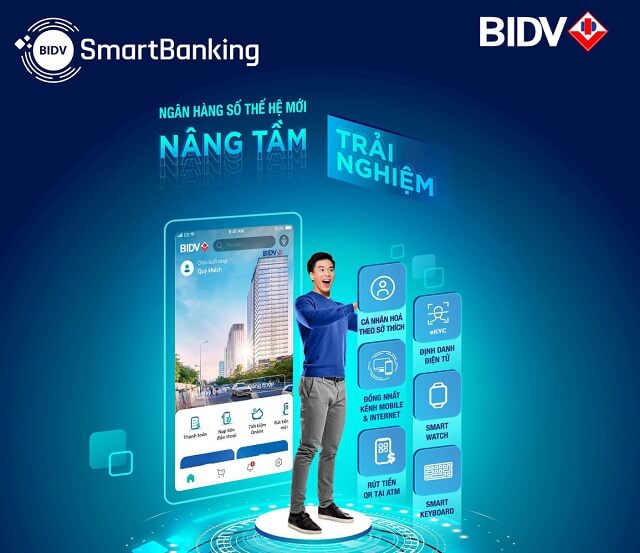 Dịch vụ Ngân hàng số SmartBanking BIDV