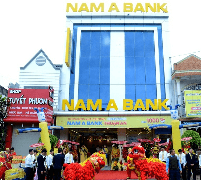 105 Chi nhánh/PGD NamABank trên toàn quốc