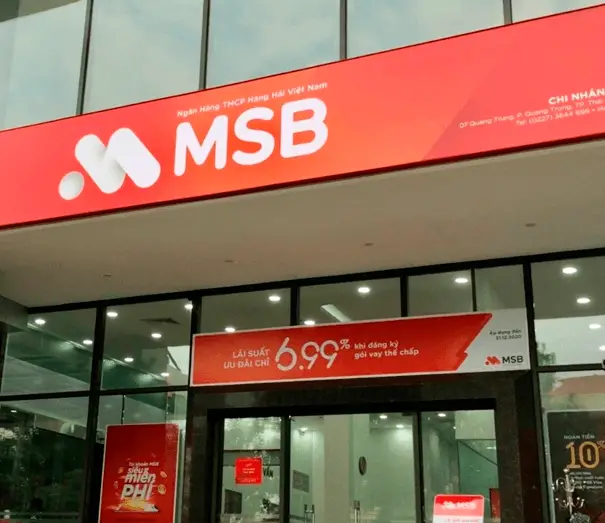 82 Chi nhánh/PGD Maritime Bank – MSB ở Hồ Chí Minh