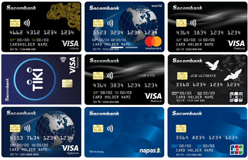 Mở thẻ tín dụng không cần chứng minh thu nhập Sacombank