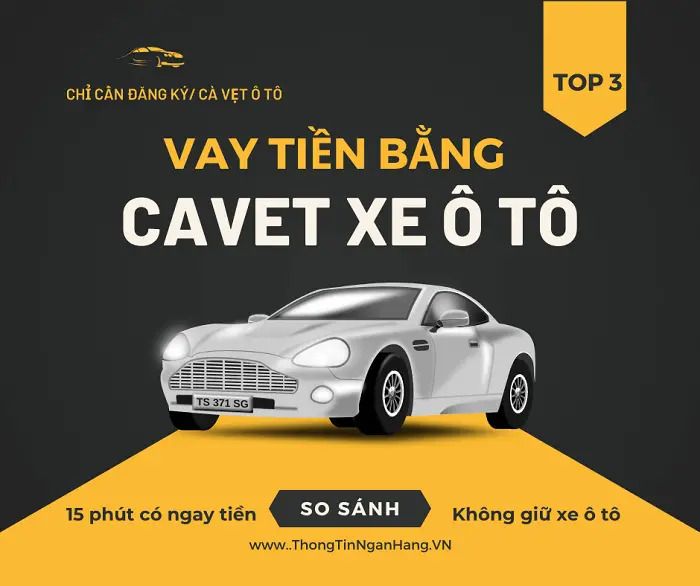vay tiền bằng giấy tờ xe ô tô